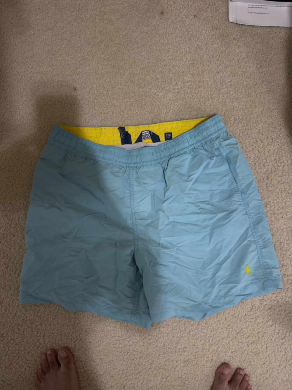 Polo Ralph Lauren Men’s Swim Trunks Size Medium